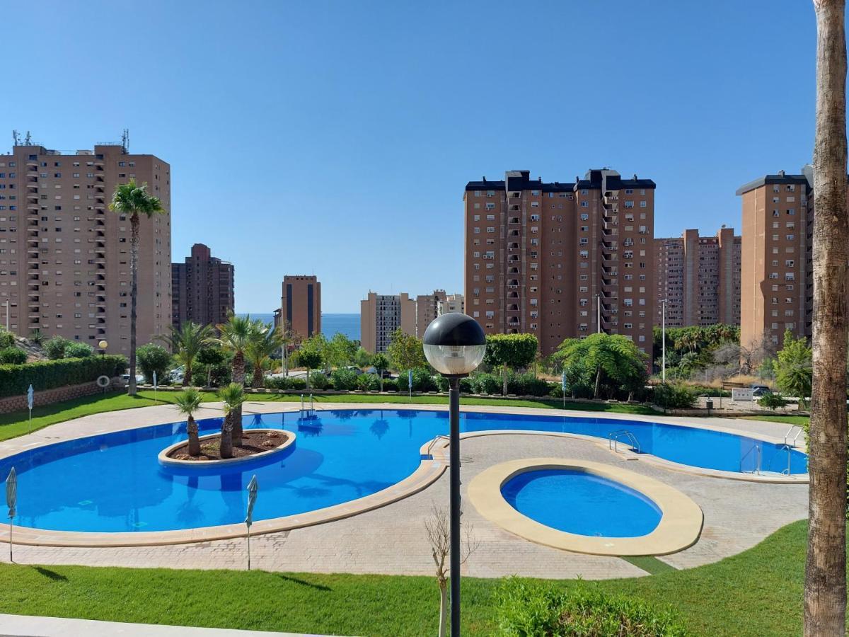 Las Marinas 8O Con Vistas Al Mar Y Piscina By Vero Benidorm Exterior foto