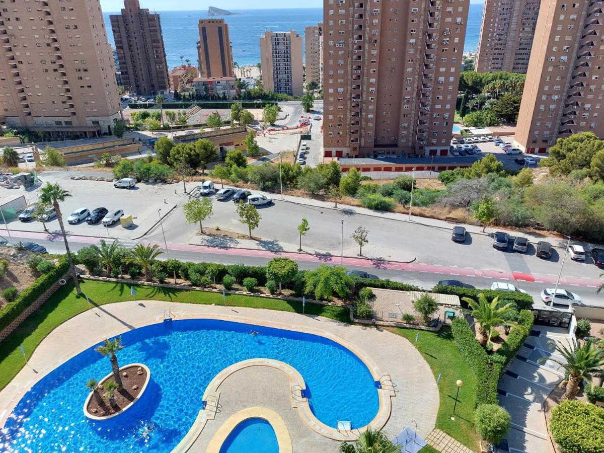 Las Marinas 8O Con Vistas Al Mar Y Piscina By Vero Benidorm Exterior foto