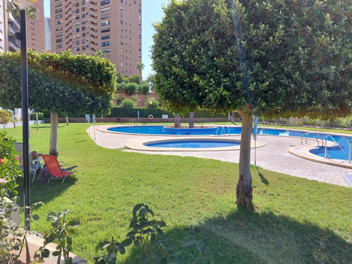 Las Marinas 8O Con Vistas Al Mar Y Piscina By Vero Benidorm Exterior foto