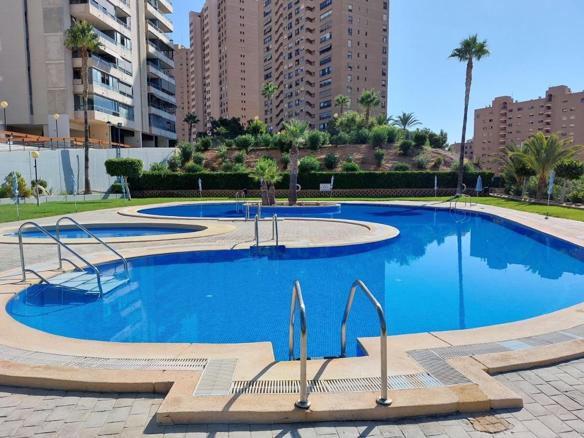 Las Marinas 8O Con Vistas Al Mar Y Piscina By Vero Benidorm Exterior foto